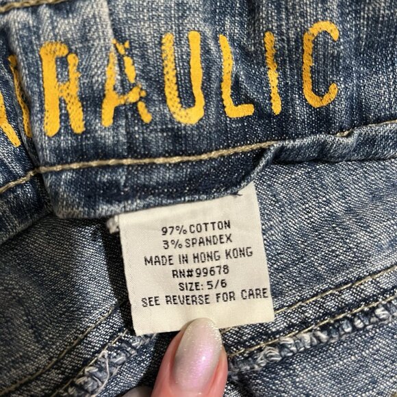 Hydraulic Bootcut Women’s Jeans Low Mid Rise Stretch 5/6 - Picture 7 of 12